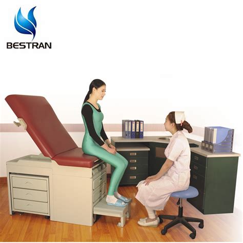 Bt Ea020 Hospital Manual Gynecology Examination Couch Medical Obstetric