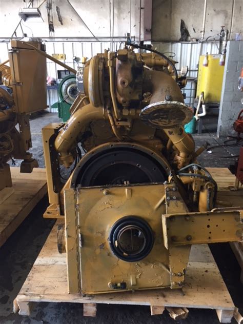 High Hour Runner Caterpillar 3412 Dit 540hp Diesel Marine Engine Item