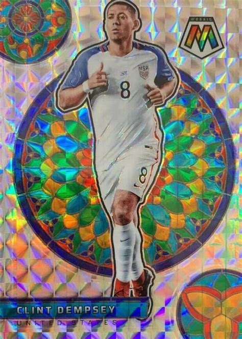 Clint Dempsey 2021 Mosaic Road To Fifa World Cup Stained Glass 42