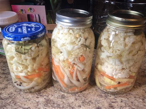 Hungarian Pickled Cauliflower Recipe