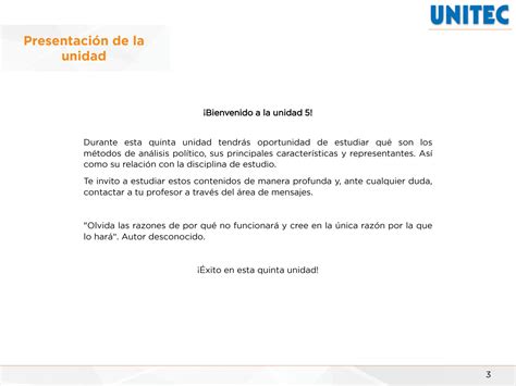 SOLUTION Unidad 5 M Todos De An Lisis Pol Ticos Studypool