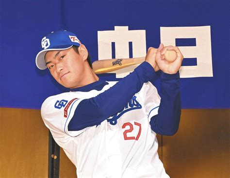 中日2位・津田啓史「まずは1軍定着を目指し準備」 俊足と強肩で二遊間奪う：中日新聞web