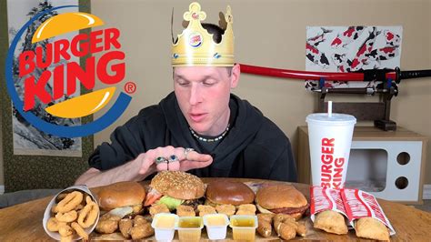 Burger King Feast Bk Mukbang Youtube