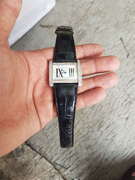 Cartier Mesin Ronda Swiss Fesyen Wanita Jam Tangan Di Carousell