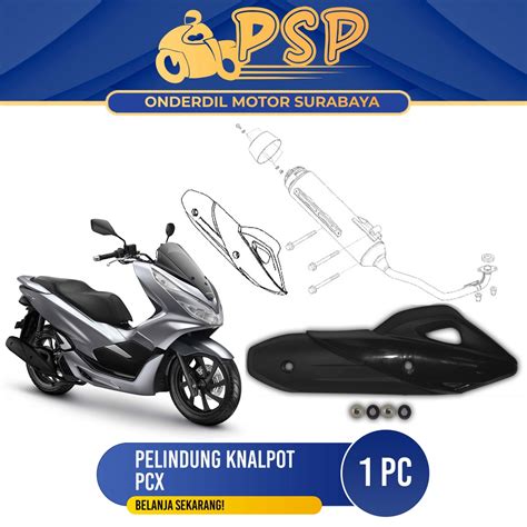 Jual Pelindung Knalpot Honda Pcx Cover Tutup Penutup Tameng