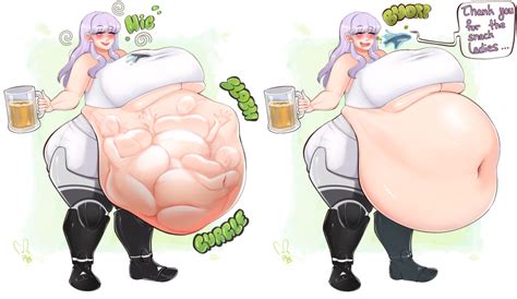 Rule 34 Ass Beer Belch Belching Belly Big Belly Big Breasts Big Butt