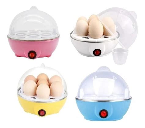 Cozedor De Ovos Máquina De Cozinhar Egg Vapor Cor Amarelo Voltagem 110V