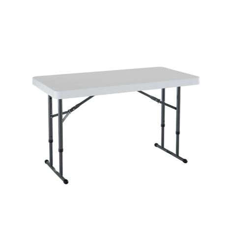 Lifetime Commercial Adjustable Height Folding Table Search Furniture