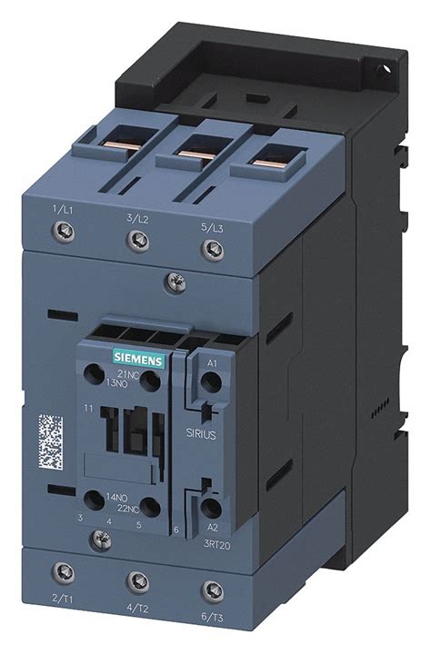 SIEMENS IEC Magnetic Contactor 96 A Full Load Amps Inductive 130 A