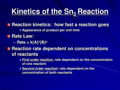 Ppt Substitution Reactions The Sn Reaction The Synthesis Of