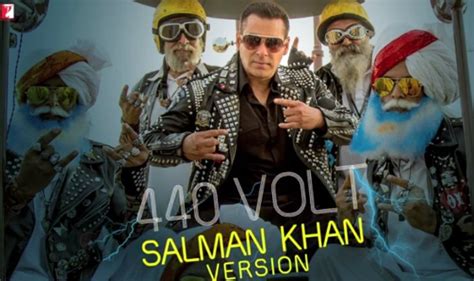 Sultan Song 440 Volt Salman Khan Version Will Give You 440 Volt Ka