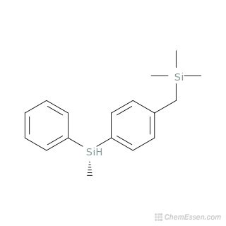 Trimethyl Methyl Phenyl Silyl Phenyl Methyl Silane Structure