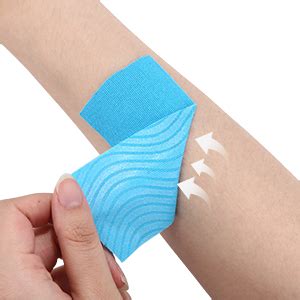 TIDEVAN 3 Rollen Sporttape 5m X 5cm Kinesiologie Tape Physio Tape