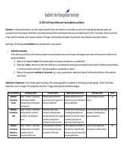 OL 330 Milestone Two Guidelines And Rubric Pdf OL 330 Final Project