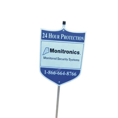 Custom Plastic Reflective Aluminum Traffic Sign Security Yard Signs ...