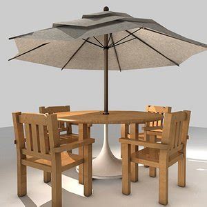 Free Patio Furniture 3D Models for Download | TurboSquid