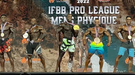 2022 Mr Olympia Mens Physique Results Erin Banks Victorious