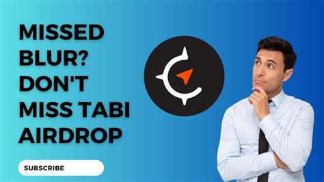 Missed Blur Airdrop Dont Miss Tabi Nft Airdrop 1000 Potential