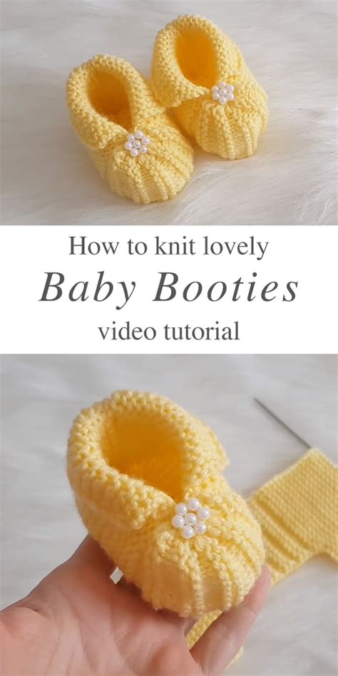 Learn To Knit Baby Booties Crochet Knit By Beja Free Patterns