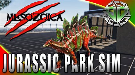 Mesozoica Gameplay Demo Jurassic Park Simulator Pc Lets Play