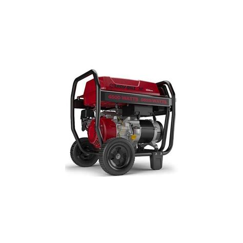 Troy Bilt Xp 3500 Running Watt Gasoline Portable Generator With Honda Engine At