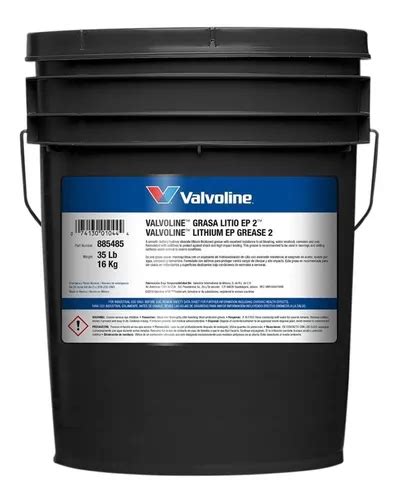 Grasa Valvoline De Litio Ep 2 cubeta 16 Kg Meses sin interés