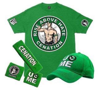 JOHN CENA Salute the Cenation Green Headband Wristbands Set NEW on ...