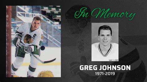 University of North Dakota hockey great Greg Johnson dies at 48 - Bring Me The News