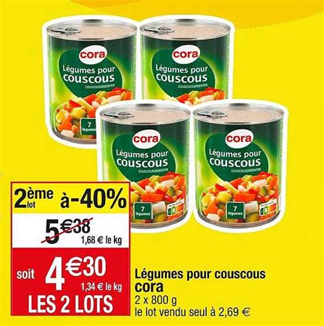 Promo L Gumes Pour Couscous Cora Chez Cora Icatalogue Fr