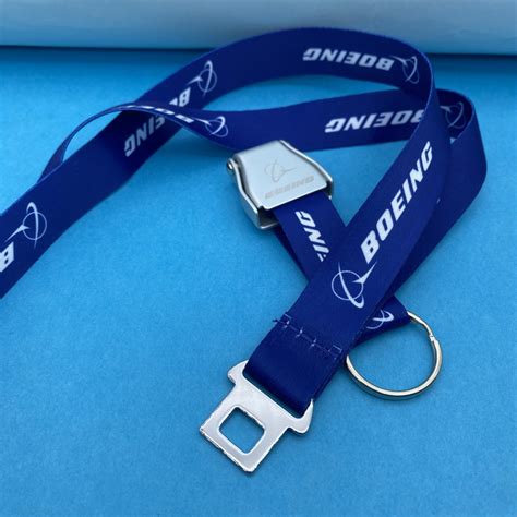 Aviation Lanyard Boeing Seat Belt Buckle