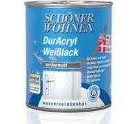 Sch Ner Wohnen Dur Acryl Wei Lack Seidenmatt Im Test Gut