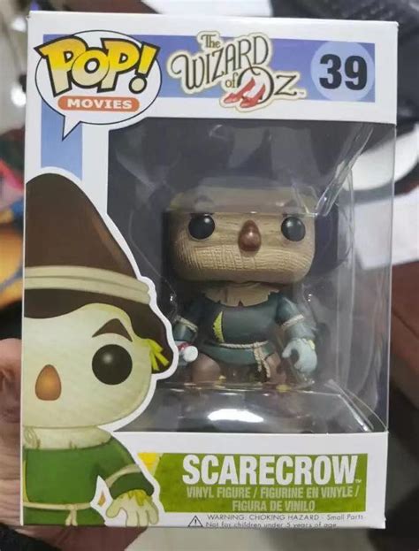 Wizard Of Oz Scarecrow 39 Funko Pop New Box Free Protective Packaging