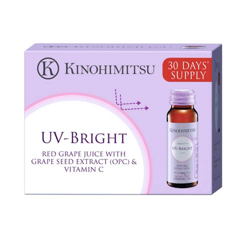 🔥🔥 New Packaging Kinohimitsu Uv Bright 16s Shopee Malaysia