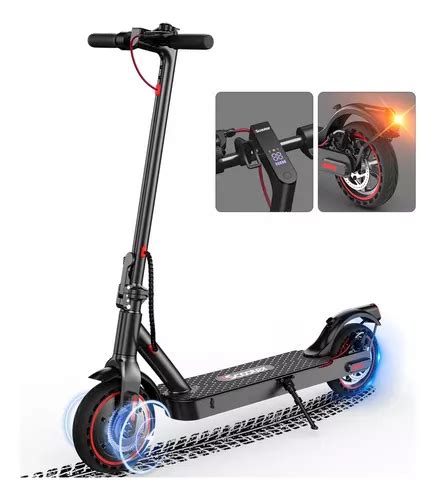 iScooter I9 color negro scooter eléctrico patín 350W 25Km h 7 5 Ah 36v