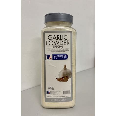 Mccormick Garlic Powder Special 500g Lazada Ph