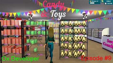 Candy Toys Store Simulator 9 J achète et je vends des jouets et