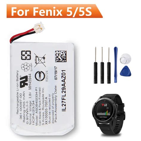 Original Replacement Battery 361 00097 00 For Garmin Fenix 5 Fenix 6