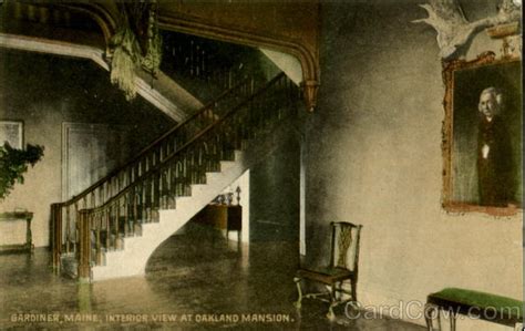 Interior View At Oakland Mansion Gardiner Me