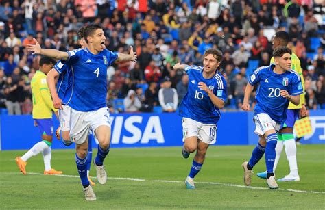 Mondiali U20 Grande Impresa DellItalia Battuto 3 2 Il Brasile