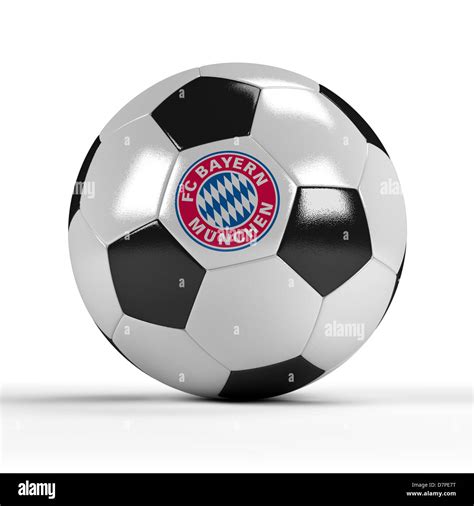 FC Bayern Munich soccer ball Stock Photo - Alamy