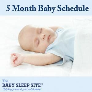 5 Month Old Feeding and Sleep Schedule - Breastfeeding and Formula