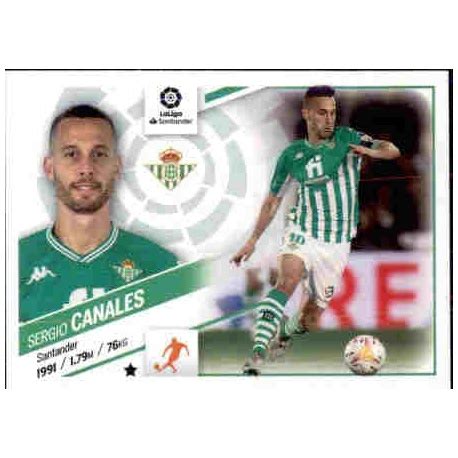 Offer Soccer Cards Canales Real Betis Liga Este 22 23 Panini