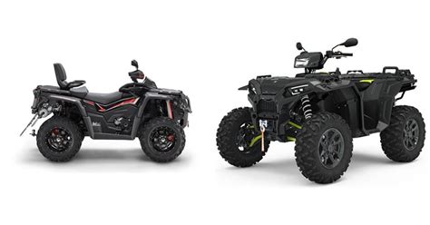 Motorrad Vergleich ODES Pathcross Max 1000 2022 Vs Polaris Sportsman