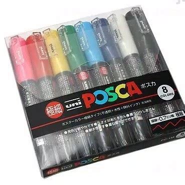 Jual Uni Posca Poster Paint Marker Pc M Set Colors Extra Fine Point