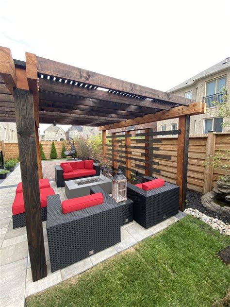 Backyard Pergola Design Toronto Backyard Pergolas