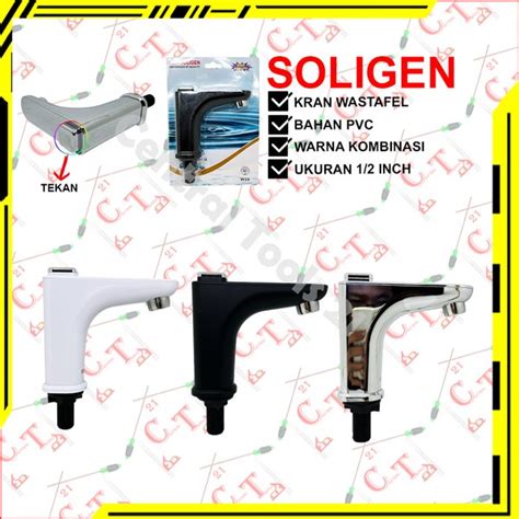 Jual Kran Wastafel Pvc Cuci Piring Inch Soligen W Keran Air