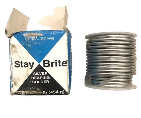 Harris Stay Brite Silver Bearing Solder Lb Ebay