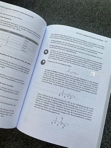 Bungsbuch Organische Chemie Im Kanton Aargau Tutti Ch