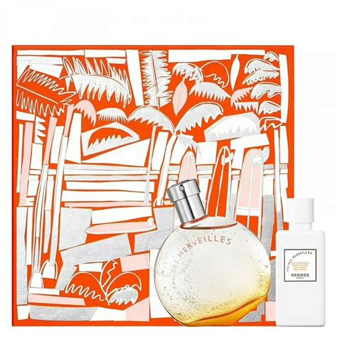 Set Hermes Eau D Marveilles Woman Hermes Hermes Eau Maravilles