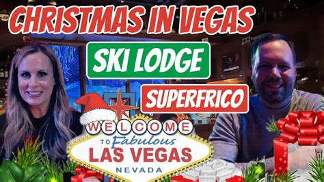 A Very Merry Vegas The Ski Lodge Superfrico Cosmopolitans Ice Rink